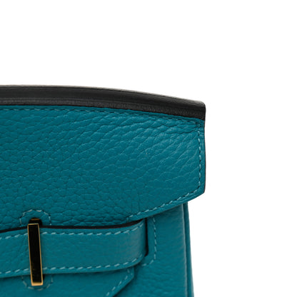Hermes Togo Birkin 30 Turquoise 14 of 16