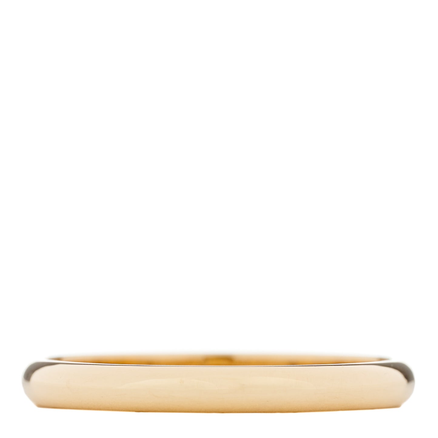 18K Yellow Gold 2.5mm 1895 Wedding Band Ring 58 8.25