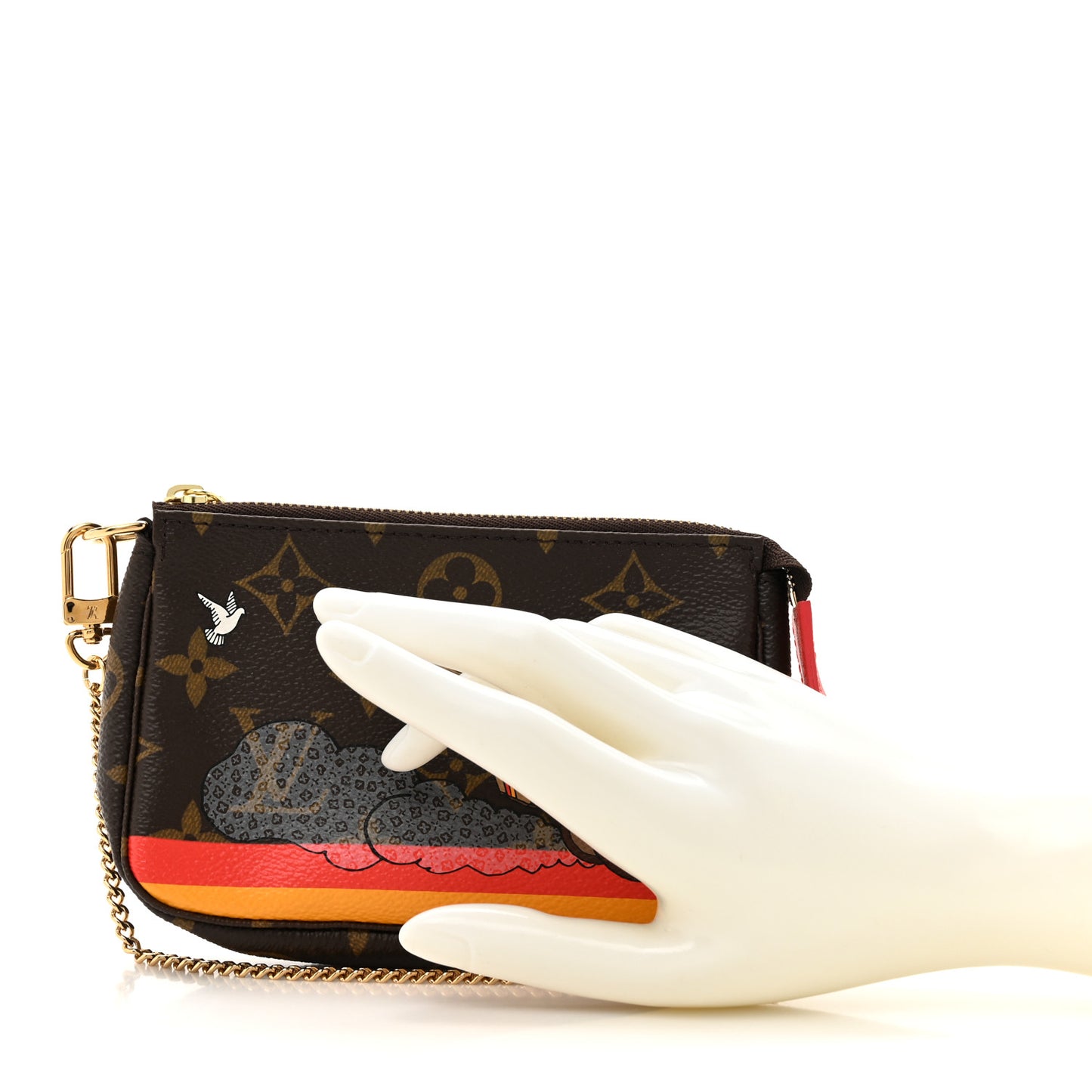 Monogram 2015 Christmas Animation Mini Pochette Accessories