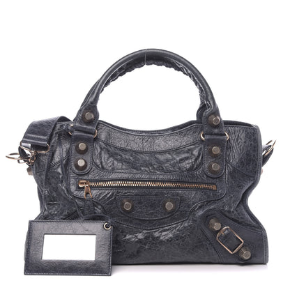 Balenciaga Agneau Giant 21 Rose Gold Hardware City Dark Night 1 of 10
