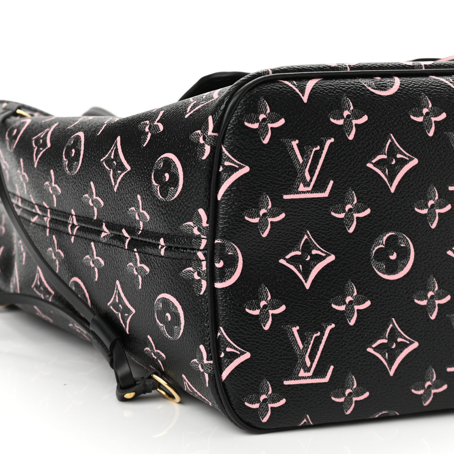 Louis Vuitton Monogram Fall For You Neverfull MM Black 9 of 10