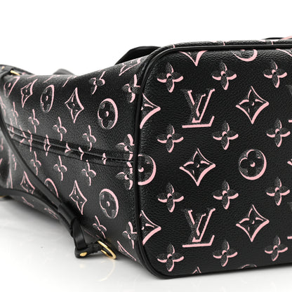 Louis Vuitton Monogram Fall For You Neverfull MM Black 9 of 10