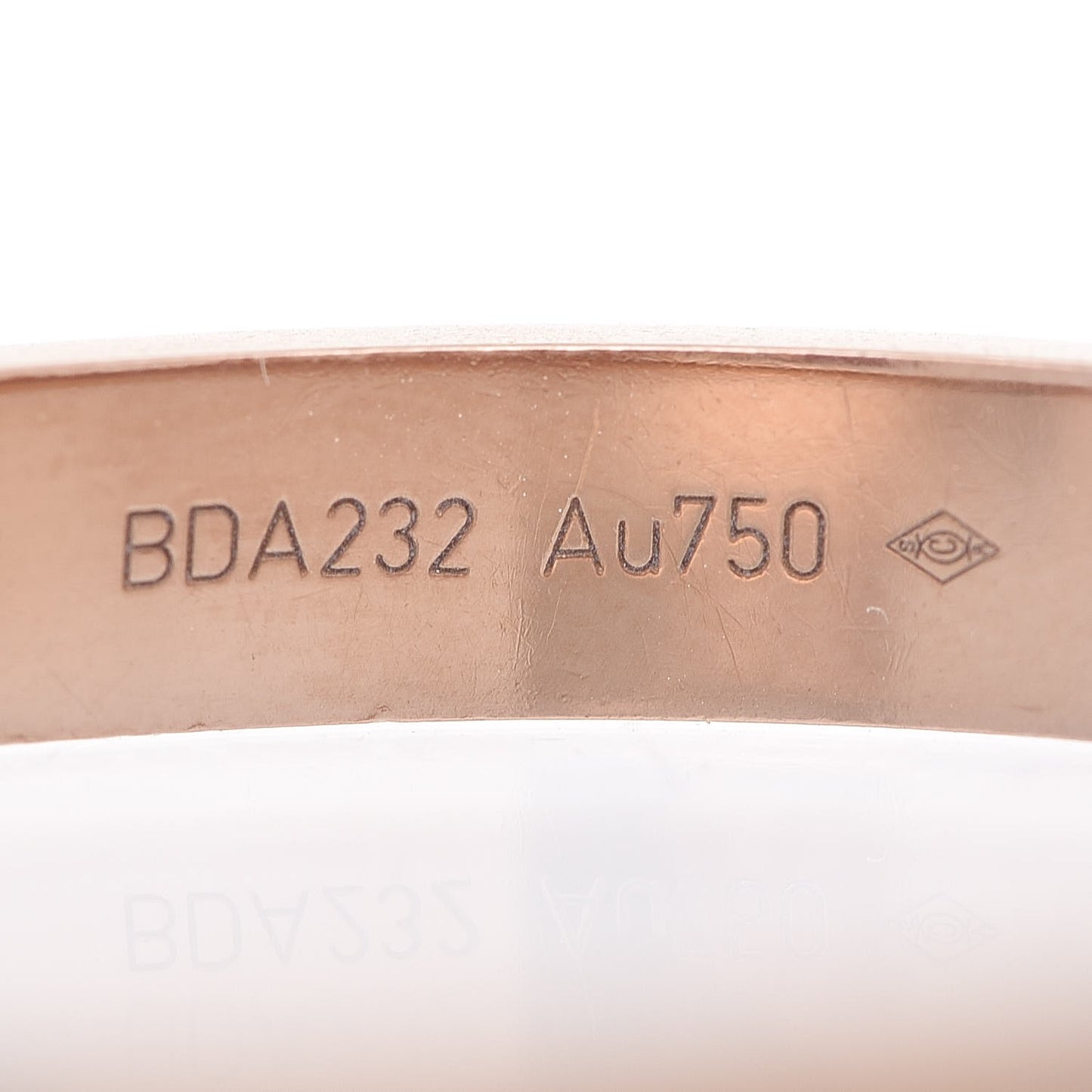 18K Pink Gold LOVE Bracelet 16