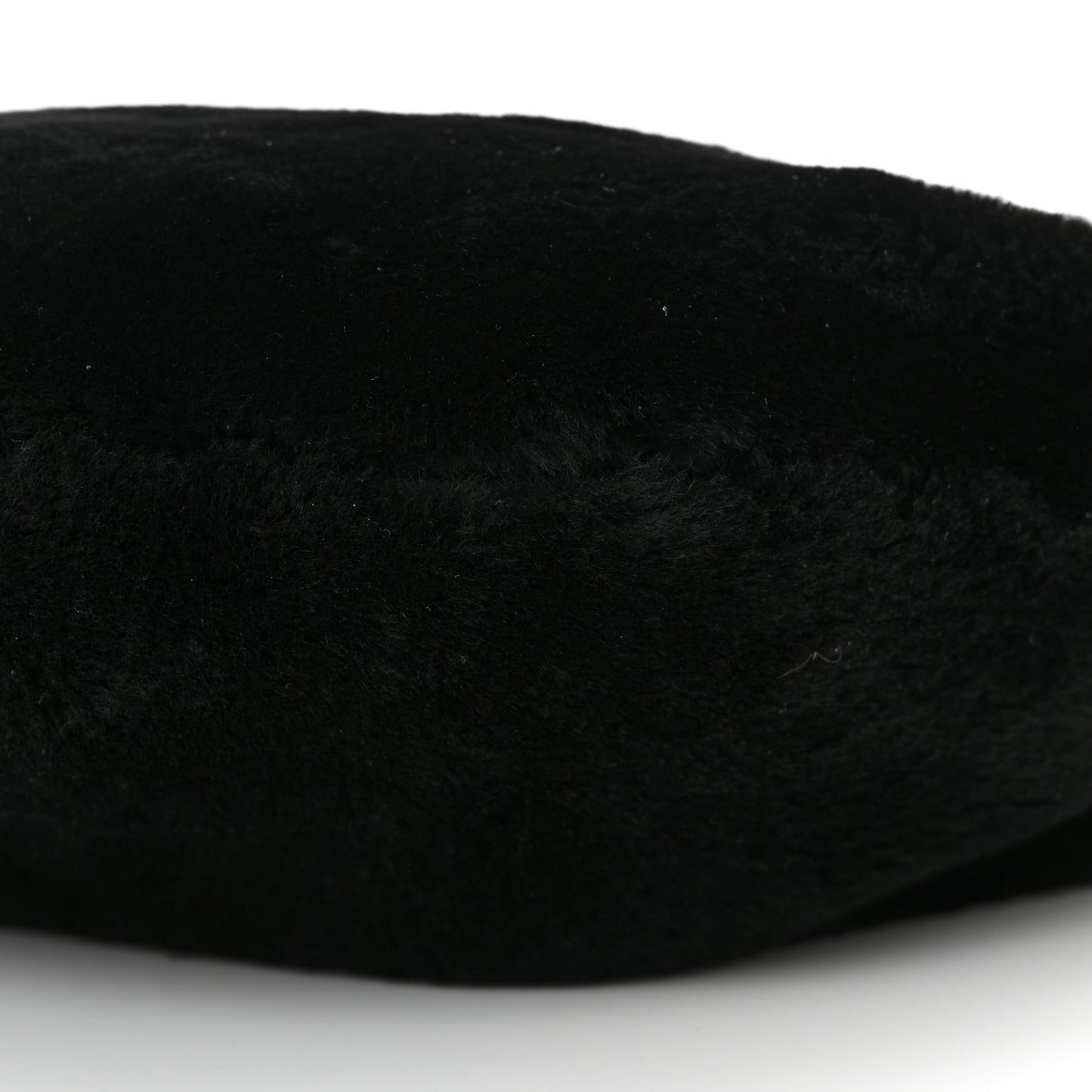 Shearling Medium Olivia Hobo Black