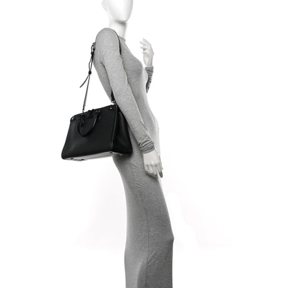 Louis Vuitton Epi Grenelle Tote MM Black 2 of 18