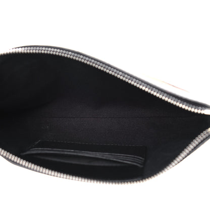 Burberry House Check Derby Peyton Crossbody Clutch Bag Black 5 of 14