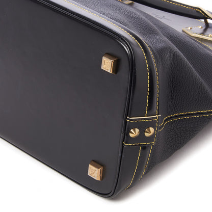 Louis Vuitton Suhali Lockit MM Black 5 of 8