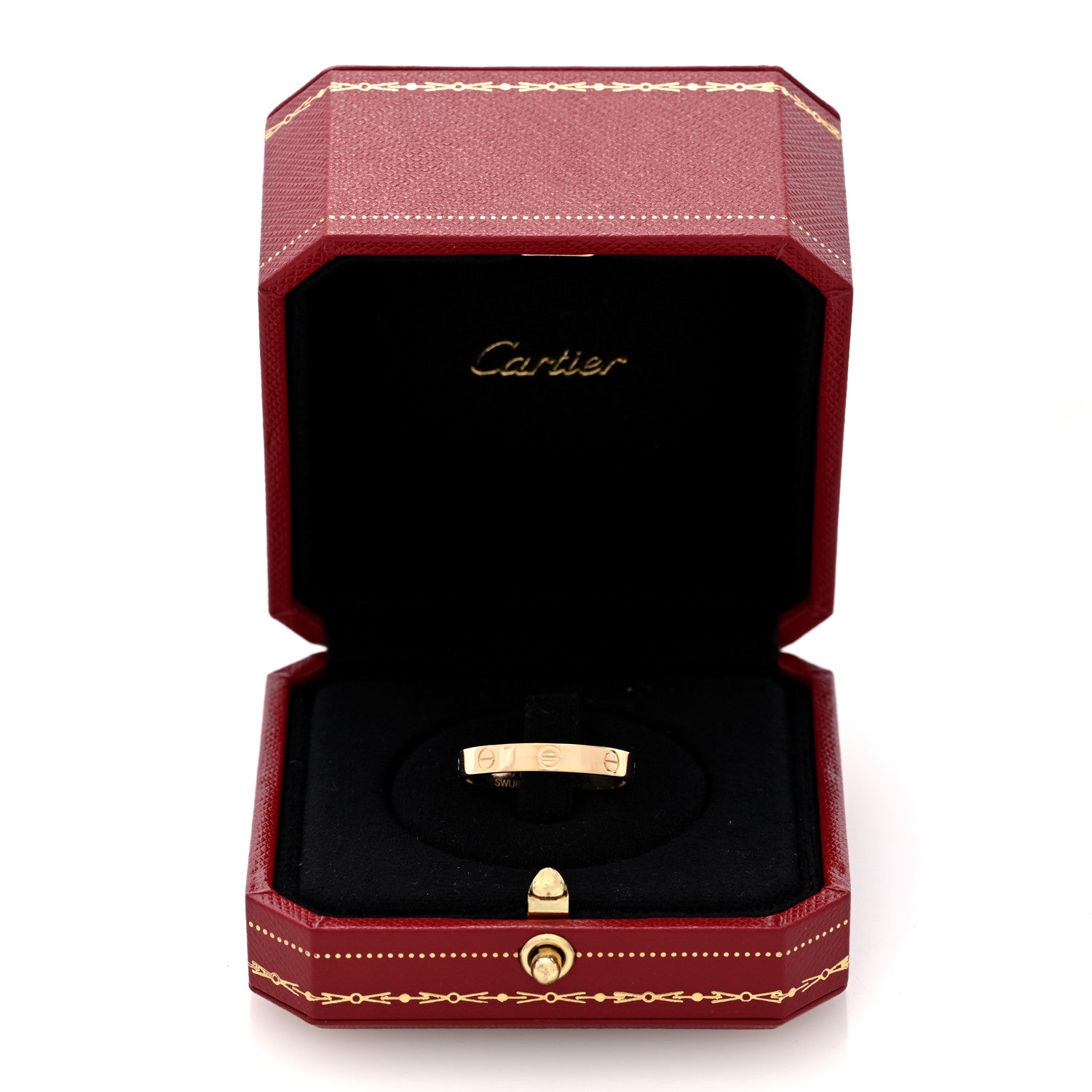 Cartier 18K Yellow Gold 3.5mm LOVE Wedding Band Ring 63 10.25 5 of 5