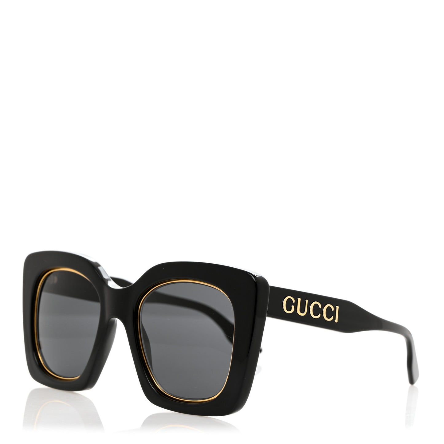 Acetate Oversize Sunglasses GG1151S Black