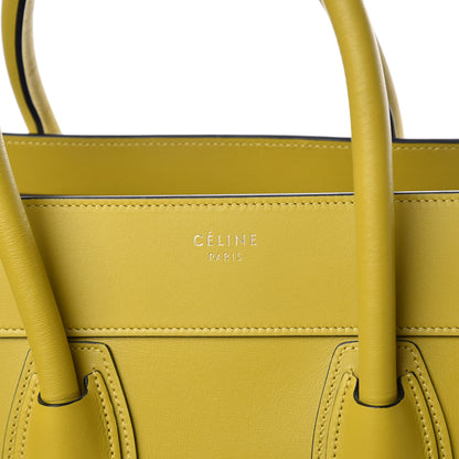 Celine Palmelato Mini Luggage Chartreuse 7 of 11