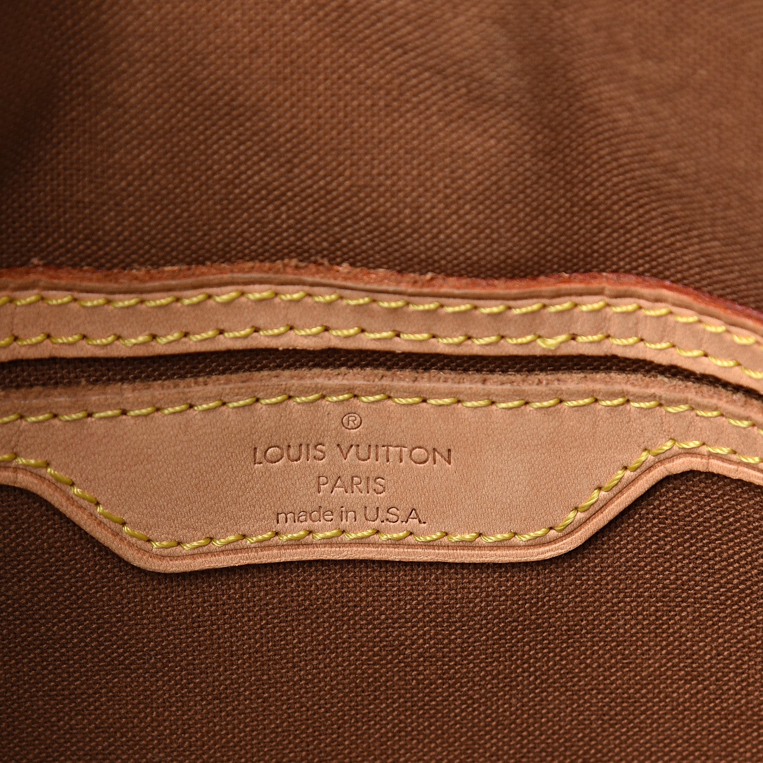 Louis Vuitton Monogram Palermo GM 5 of 11