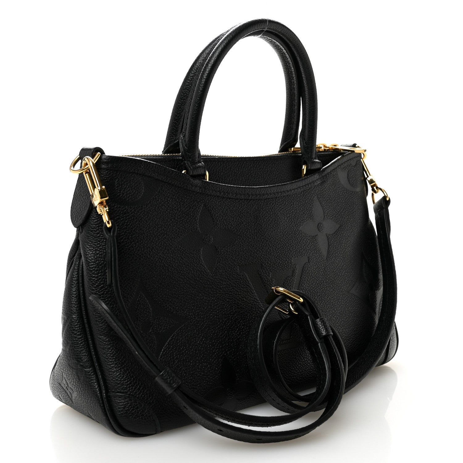 Louis Vuitton Empreinte Monogram Giant Trianon PM Black 3 of 11