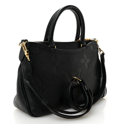 Louis Vuitton Empreinte Monogram Giant Trianon PM Black 3 of 11