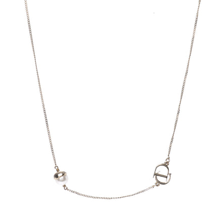 Christian Dior Pearl Mise en Dior Short Necklace Gold 1 of 5