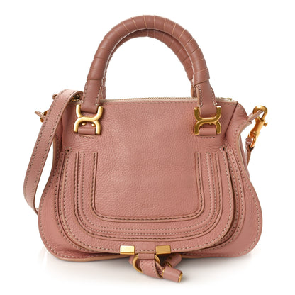 Chloe Calfskin Mini Marcie Satchel Light Pink 1 of 8