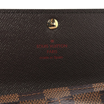 Louis Vuitton Damier Ebene Sarah Wallet 6 of 7