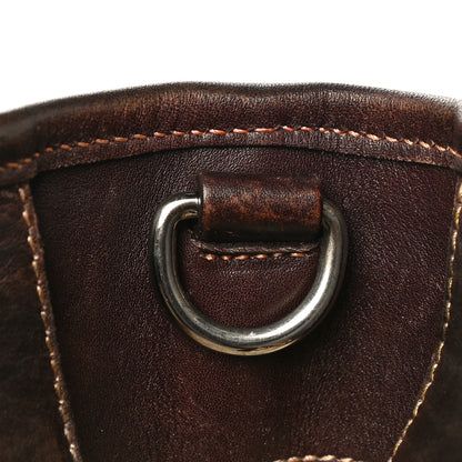 Prada Jacquard Logo Tote Corda Moro 14 of 27