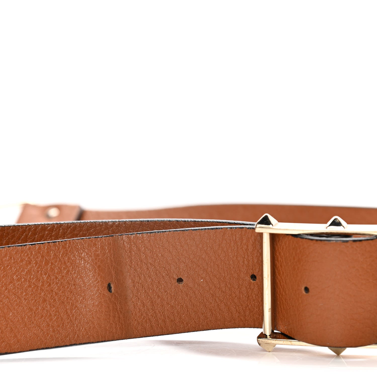 Valentino Garavani Pebbled Calfskin Small Rockstud Flip-Lock Messenger Bag Light Cuir 21 of 21