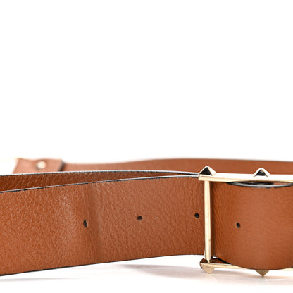 Valentino Garavani Pebbled Calfskin Small Rockstud Flip-Lock Messenger Bag Light Cuir 21 of 21