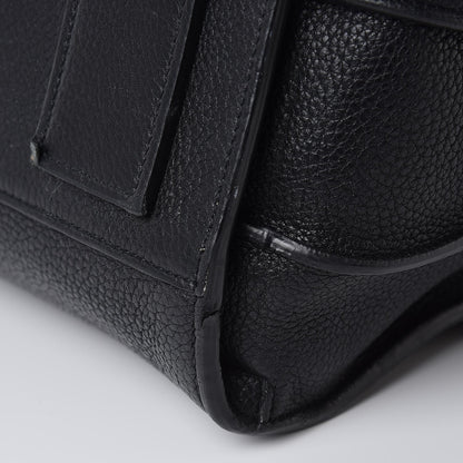 Saint Laurent Grained Calfskin Medium Souple Sac De Jour Black 19 of 19