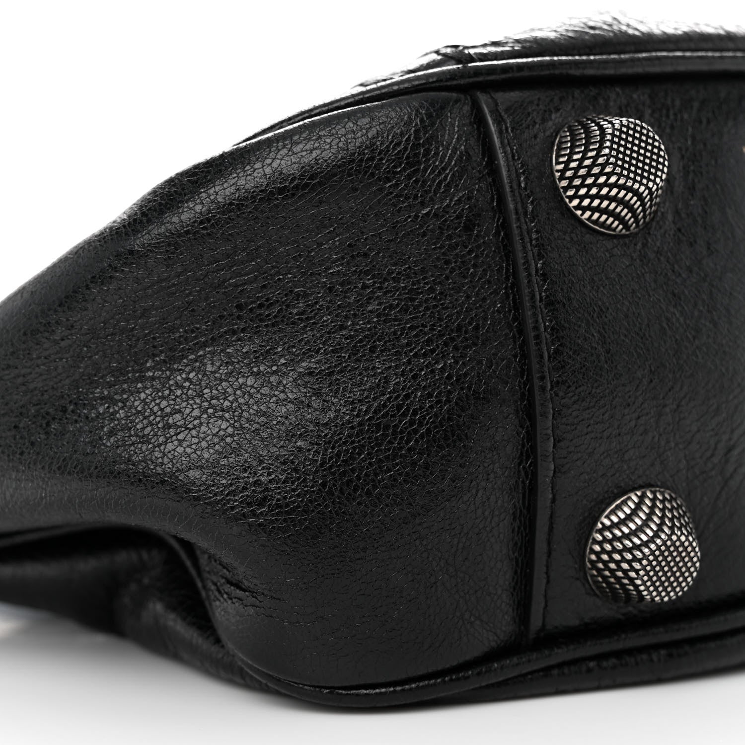 Balenciaga Agneau Arena Small Le Cagole Shoulder Bag Black 10 of 11