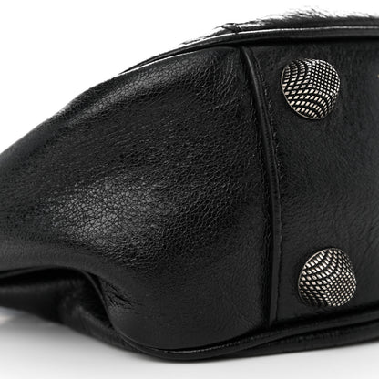 Balenciaga Agneau Arena Small Le Cagole Shoulder Bag Black 10 of 11