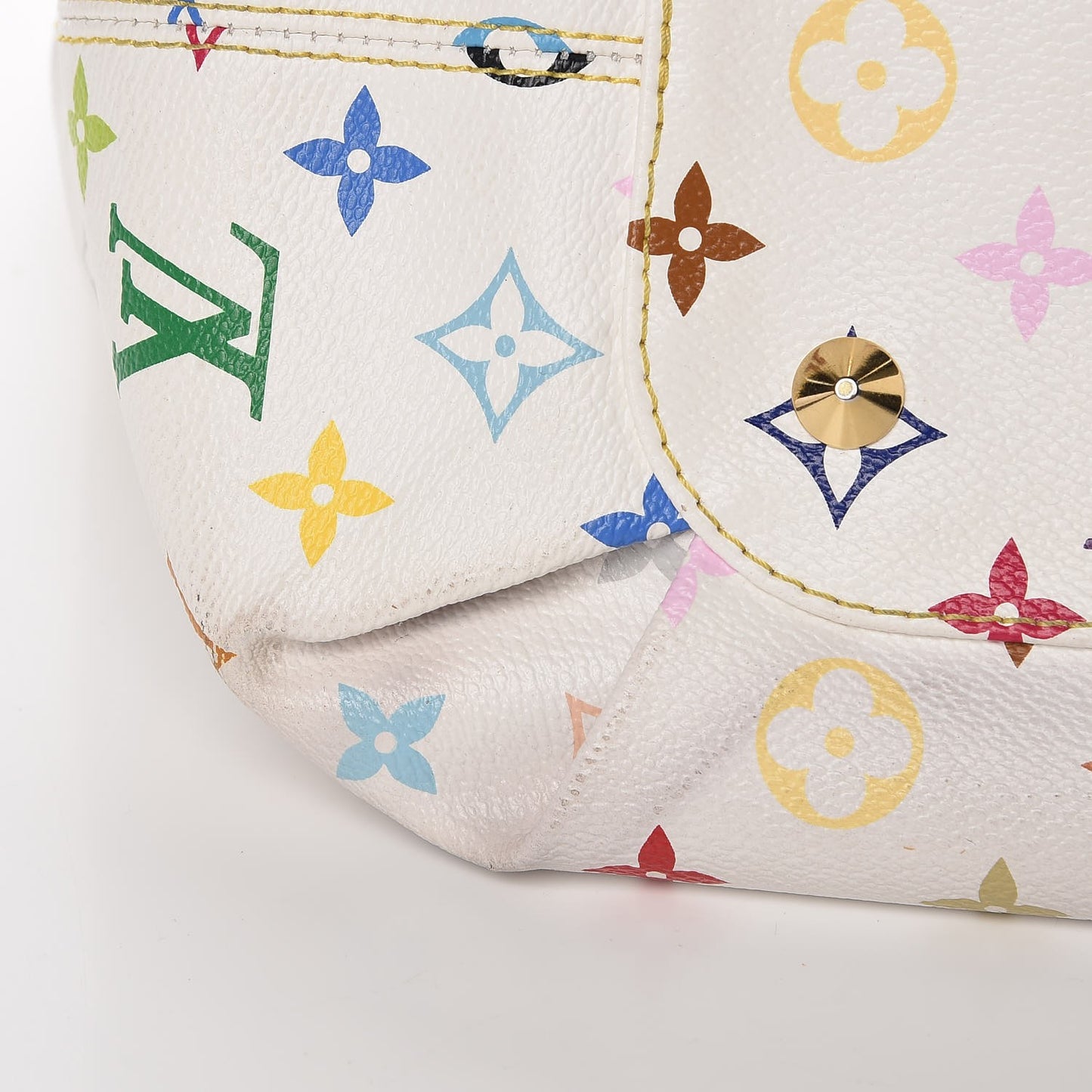 Monogram Multicolor Annie GM White