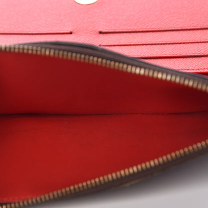 Louis Vuitton Monogram Adele Wallet Coquelicot 8 of 10