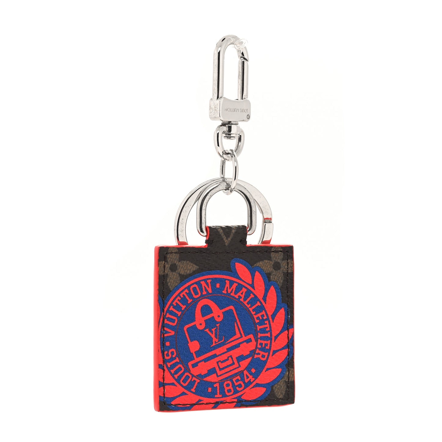 Monogram Illustrated LV League Bag Charm Key Ring