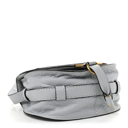 Chloe Calfskin Mini Marcie Round Crossbody Bag Light Cloud 4 of 10