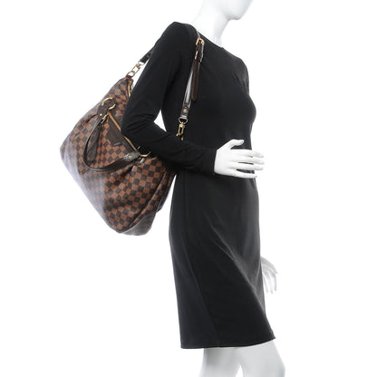 Louis Vuitton Damier Ebene Evora MM 3 of 9