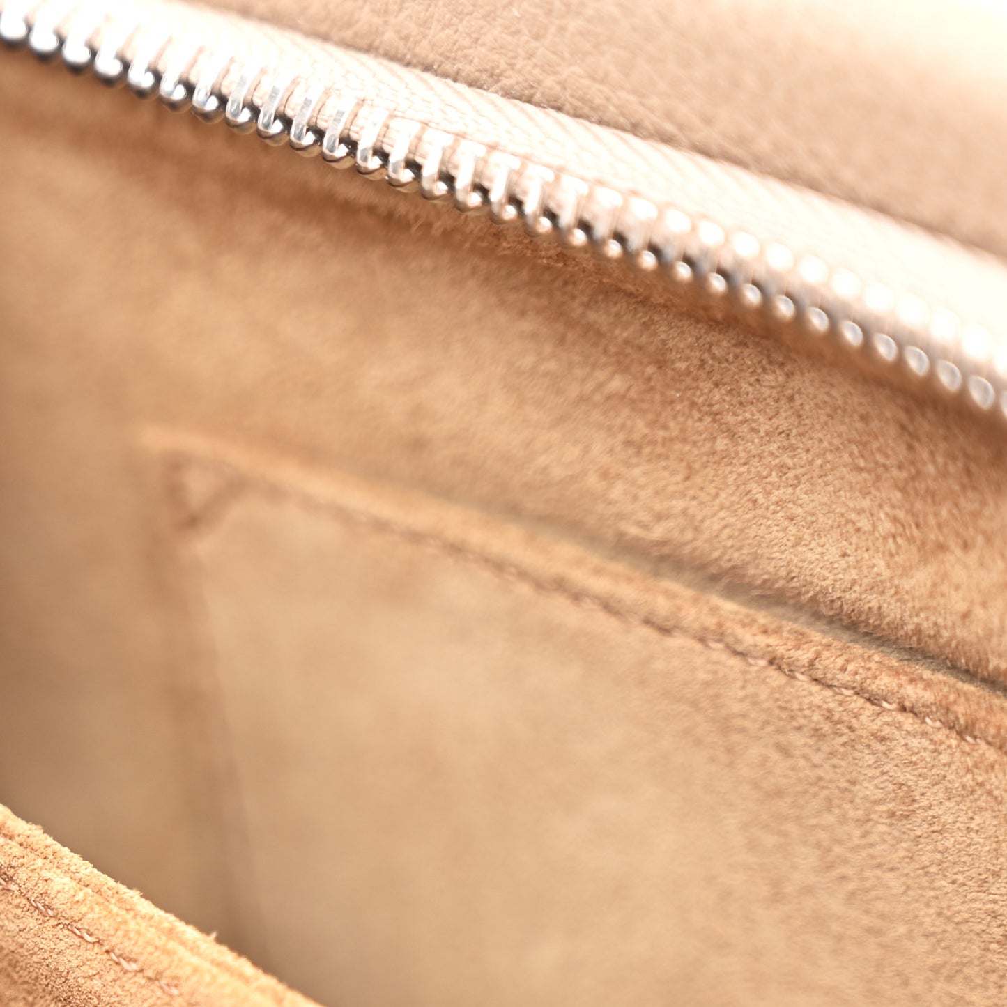 Grained Calfskin Small Missy Bag Sand