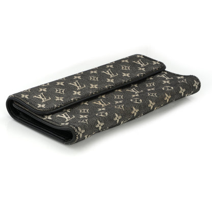 Louis Vuitton Mini Monogram Porte Tresor International Wallet Black 3 of 6