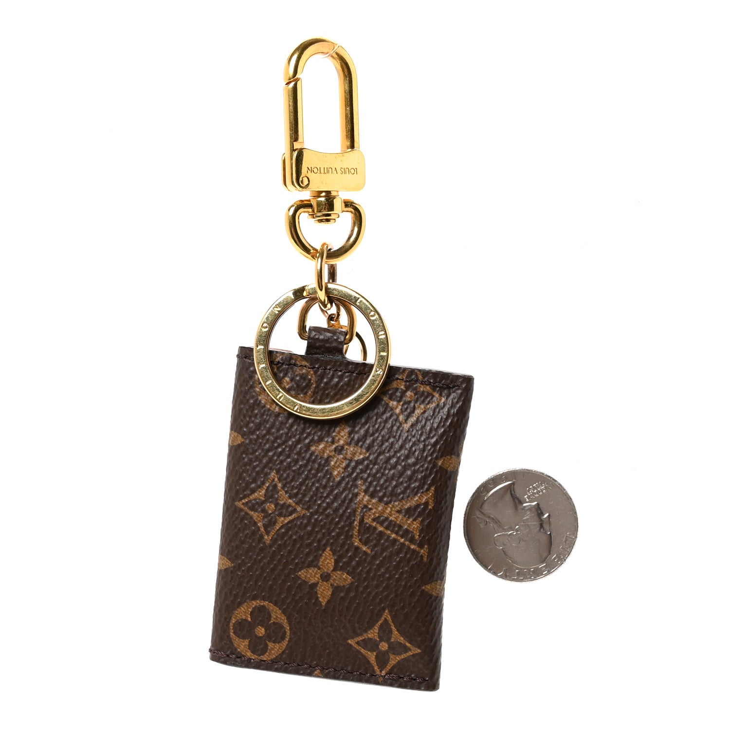Louis Vuitton Monogram Kirigami Pouch Bag Charm Key Holder 3 of 8