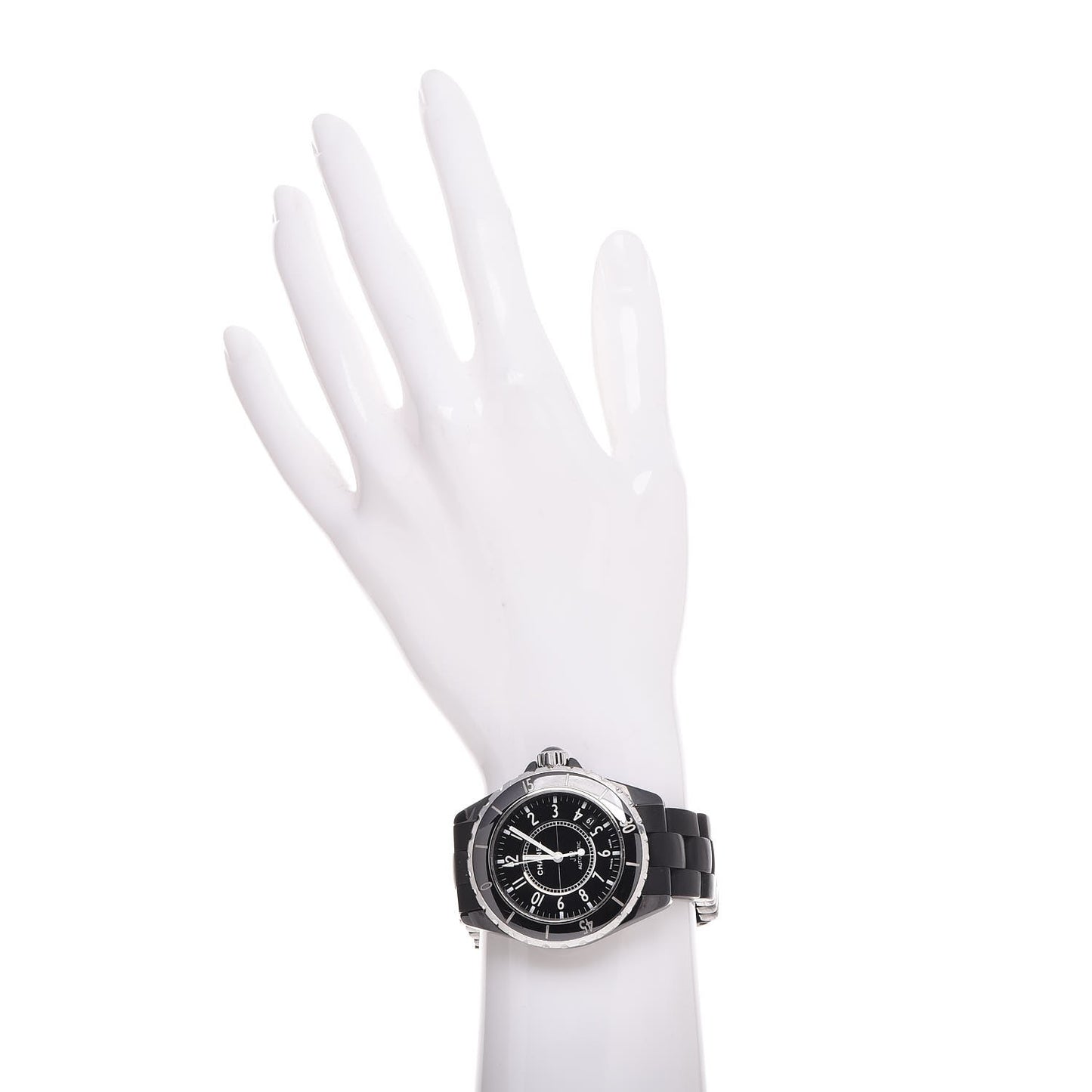Stainless Steel Ceramic 38mm J12 Automatic Watch Black