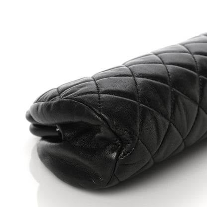 Chanel Lambskin Quilted Timeless Clutch Black 9 of 17