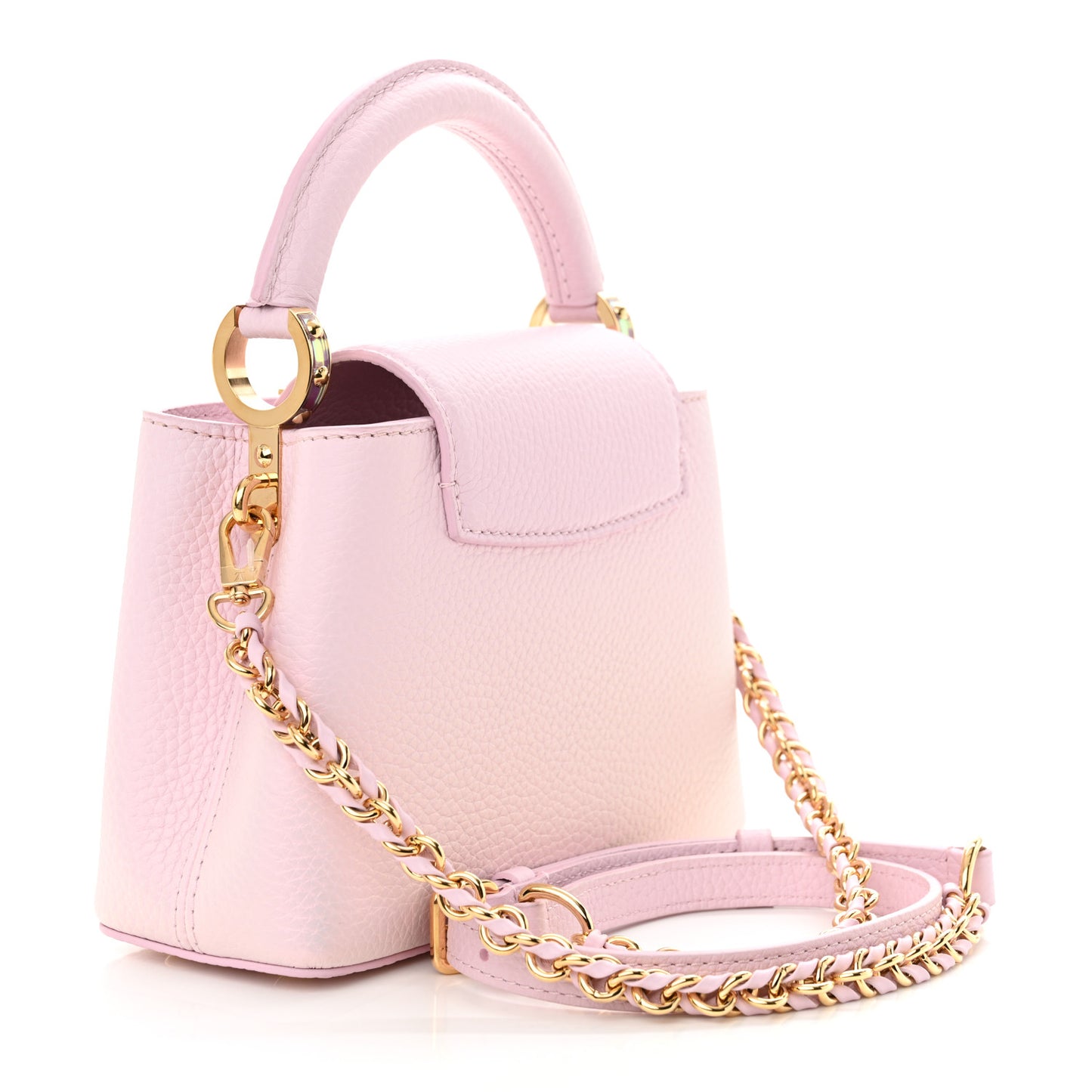Taurillon LV Ski Capucines Mini  Pearly Lilac