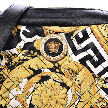 Versace Nappa Quilted Barocco Print Small Camera Bag Black 10 of 10