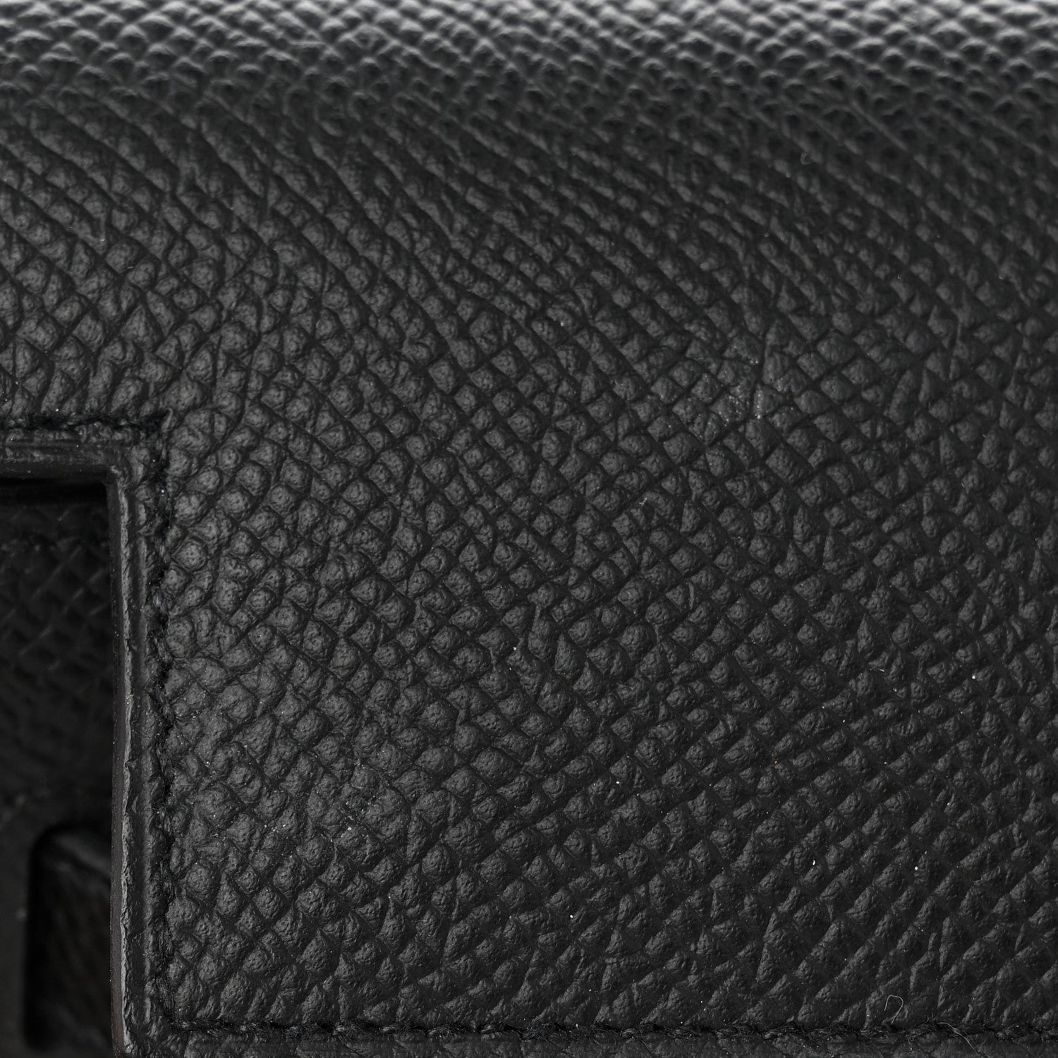 Hermes Epsom Kelly Wallet To Go Black 8 of 12