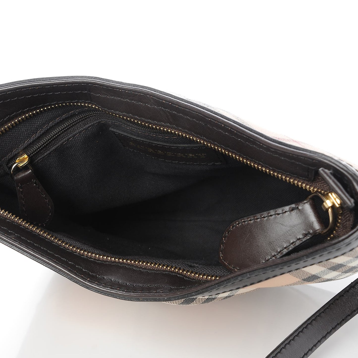 Haymarket Check Hartham Shoulder Bag Chocolate