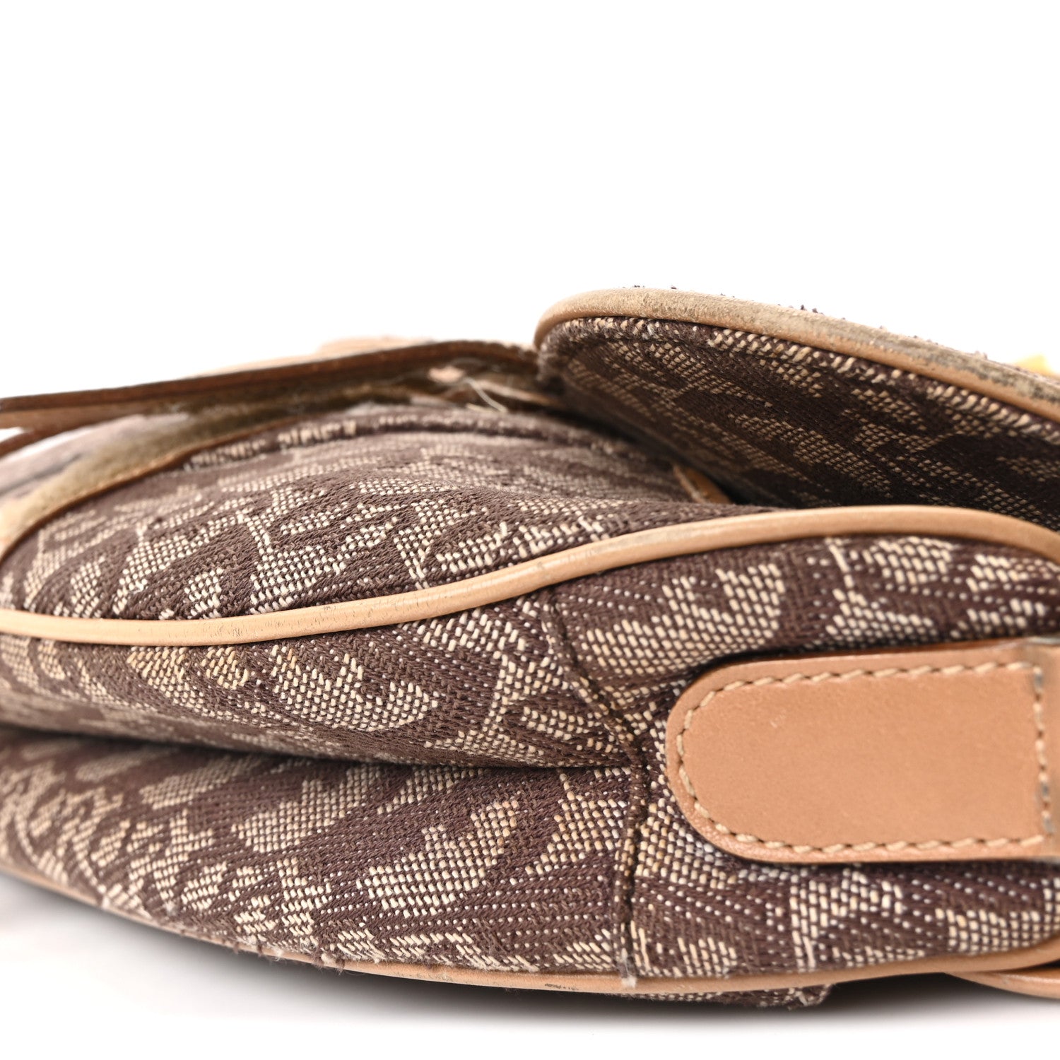 Christian Dior Monogram Saddle Bag Brown 10 of 10
