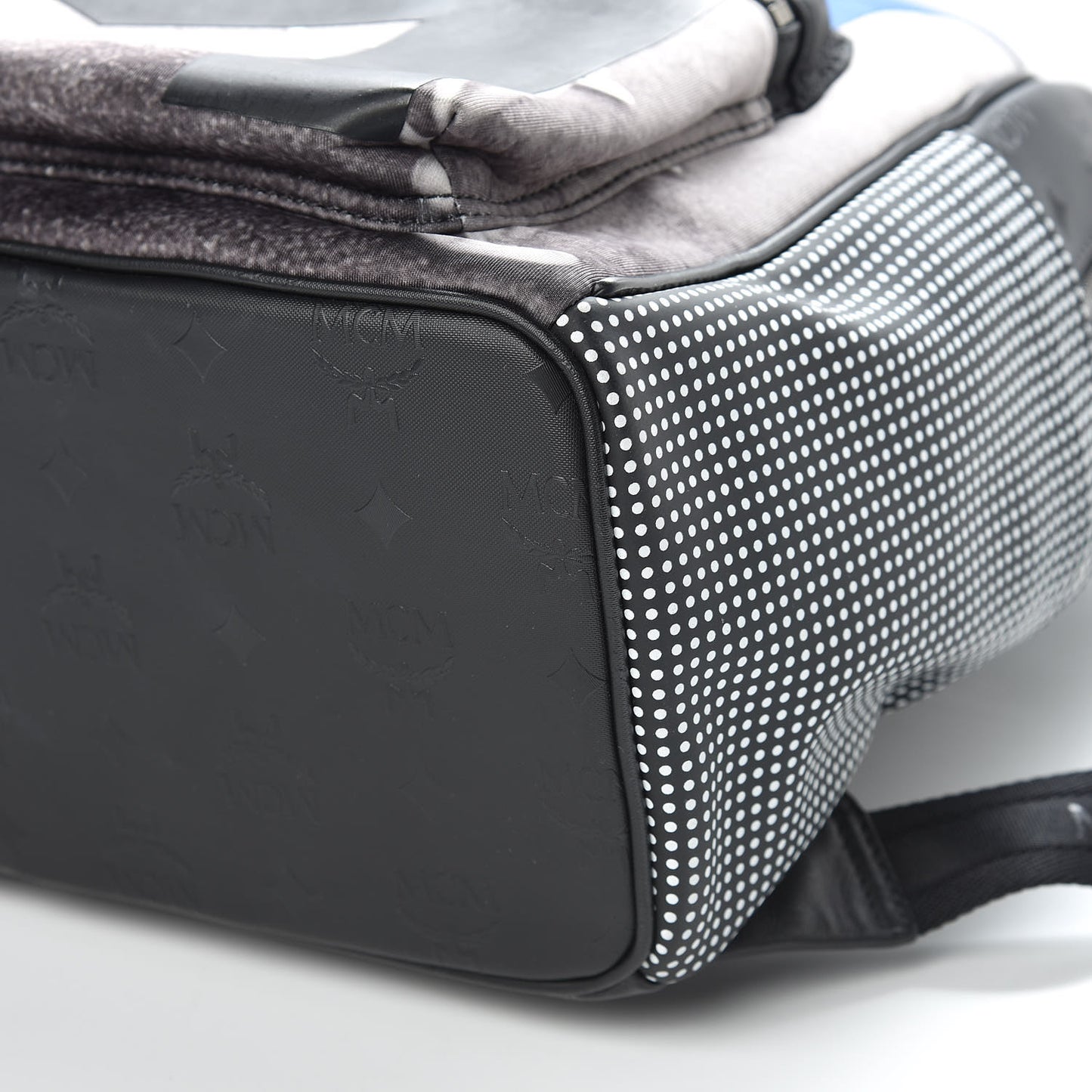 Odeon Nylon Printed Medium Stark Backpack Black Multicolor