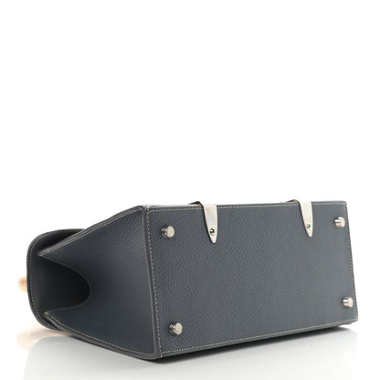 Goyard Clemency Cowhide Decize Taurillon Saigon PM Grey 4 of 18