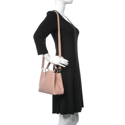 Louis Vuitton Taurillon Capucines BB Magnolia 2 of 12