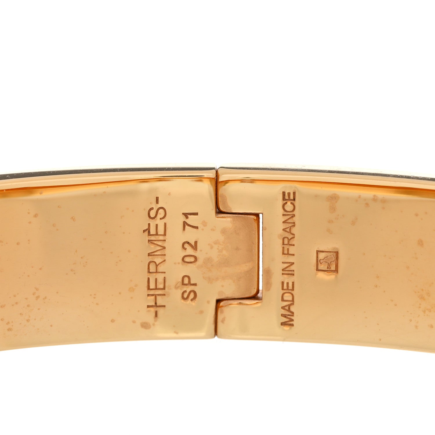 Hermes Enamel Narrow Clic Clac H Bracelet PM Black 4 of 8