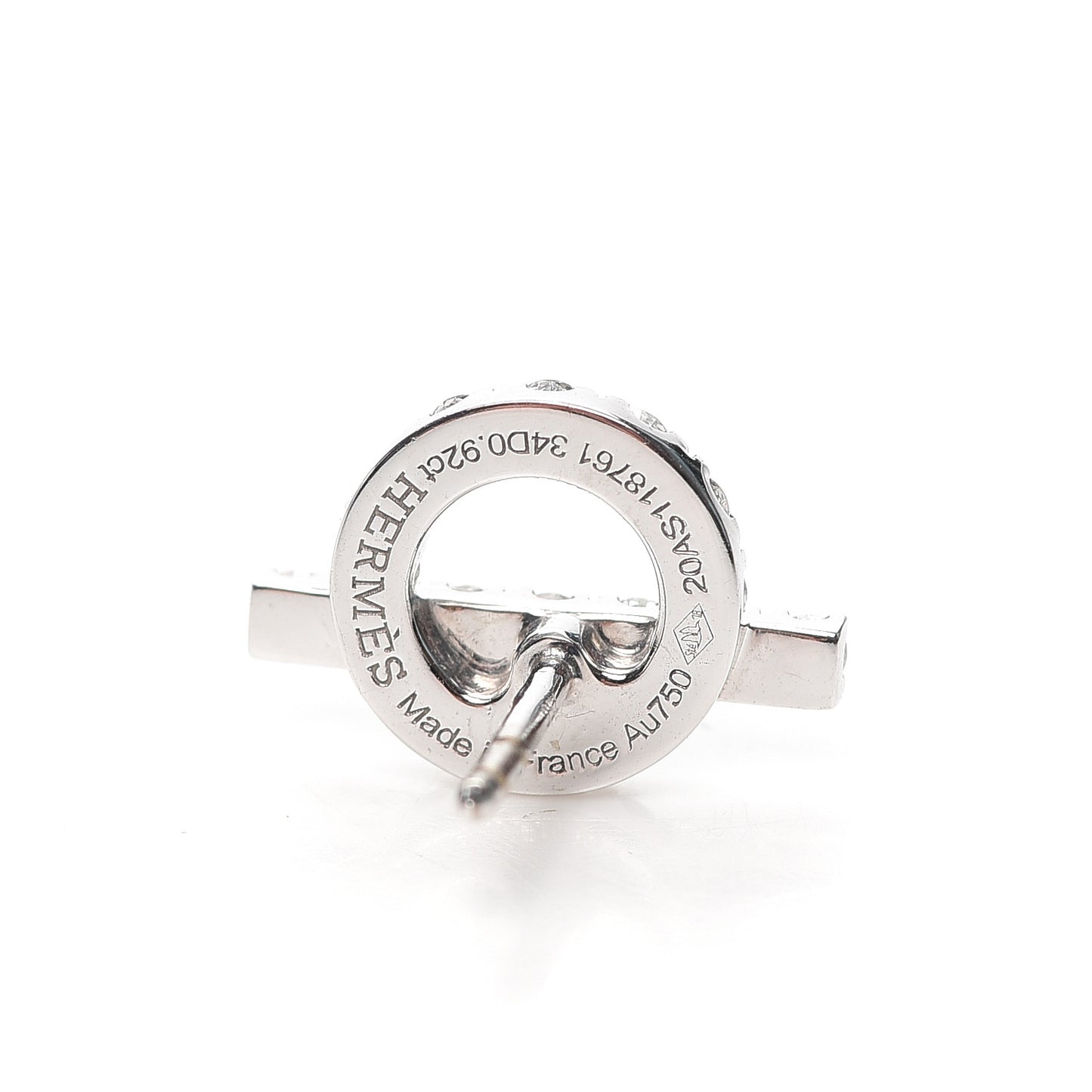 18K White Gold Diamond Finesse Earrings