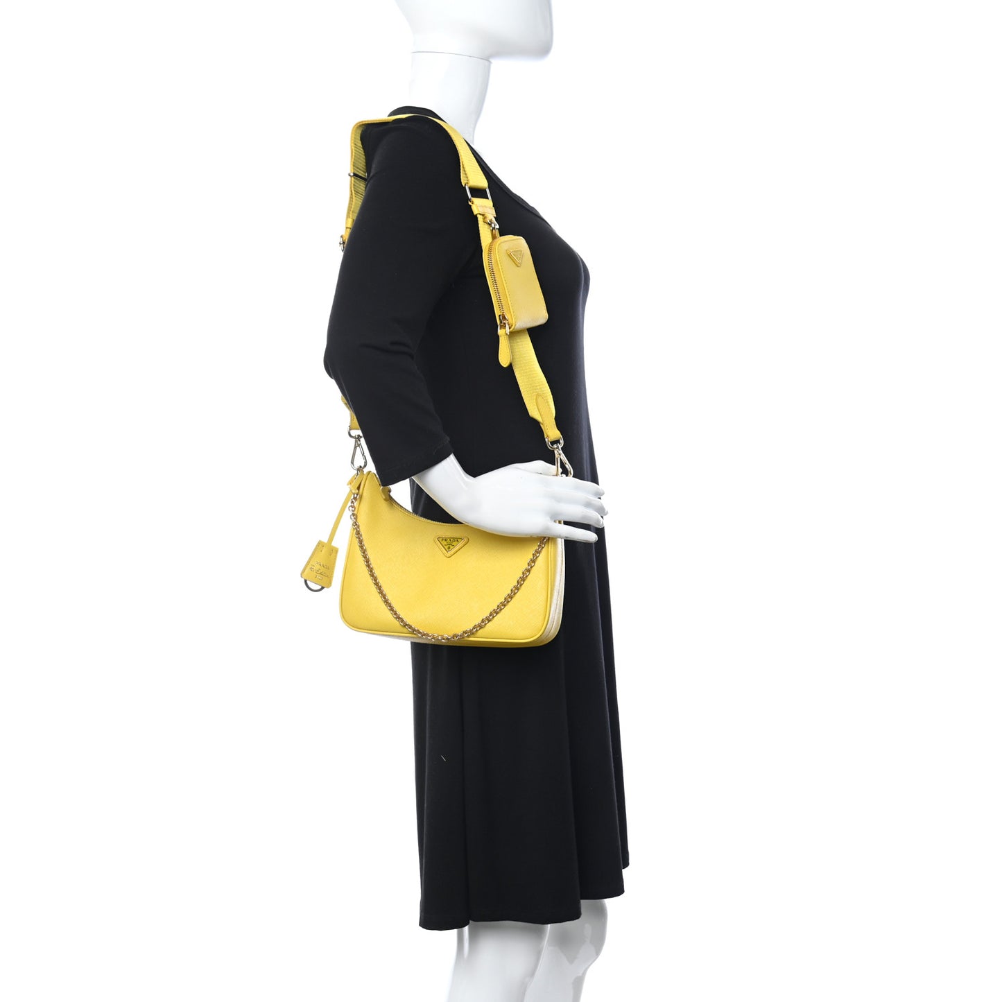 Saffiano Lux Re-Edition 2005 Shoulder Bag Sole