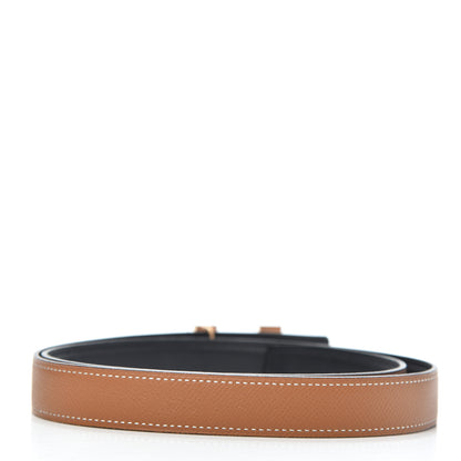 Hermes Swift Epsom 24mm Constance H Belt 90 Black Gold 2 of 5