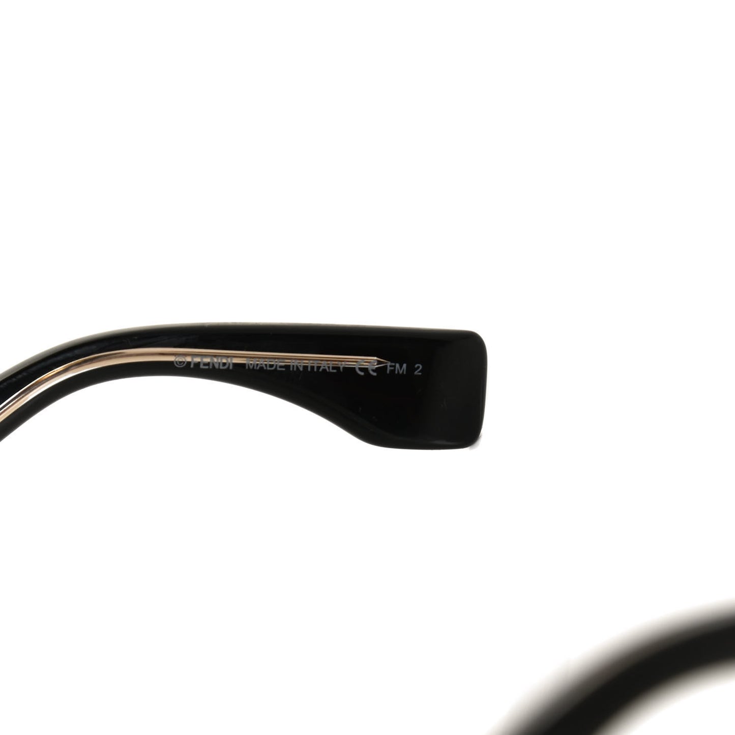 Acetate Fendi Roma Sunglasses FF 0457/G/S Black Blue
