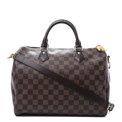 Louis Vuitton Damier Ebene Speedy Bandouliere 30 1 of 11